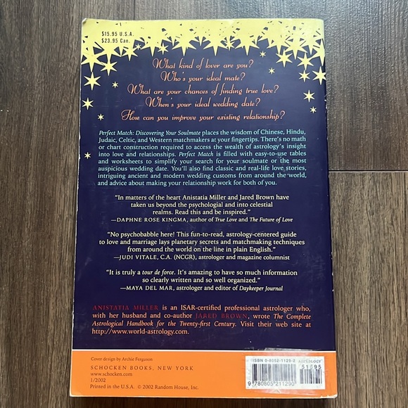 Perfect Match - World Astrology Book of Love and Relationships - Picture 2 of 2